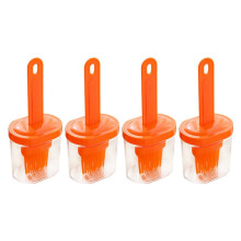 Oil bottle brush set, Conta oil bottle and brush, High temperature resistant grill brush, for cooking, bakingC 7 X 17 cm Ref: 9560