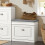 SoBuy Πάγκος Παπουτσιών Λευκός 60x24x51 εκ. 12