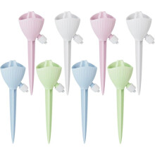 Selfwatering plant spikes, Plant watering holder Bluewhitegreenpink