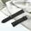 20mm Correa de Reloj Pulsera PU Color Negro Nueva Moda 6