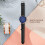 20mm Correa de Reloj Pulsera PU Color Negro Nueva Moda 3