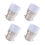 4pcs AC 220V B22 a E14 Support d'adaptateur de l'ampoule base 3