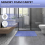 120x40cm Absorbent Nonslip Memory Foam Floor Mat Carpet Dark blue 5