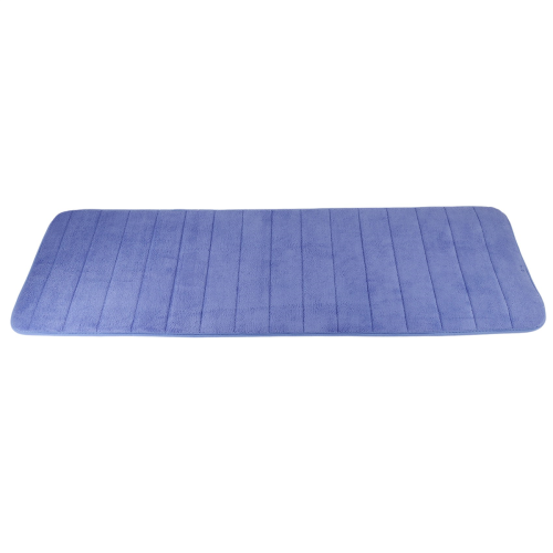 120x40cm Absorbent Nonslip Memory Foam Floor Mat Carpet Dark blue 2