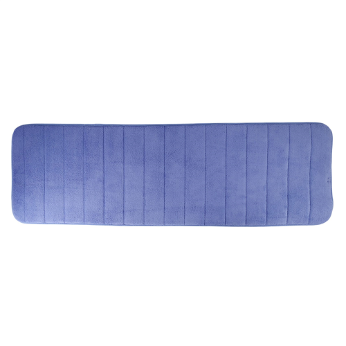 120x40cm Absorbent Nonslip Memory Foam Floor Mat Carpet Dark blue 1