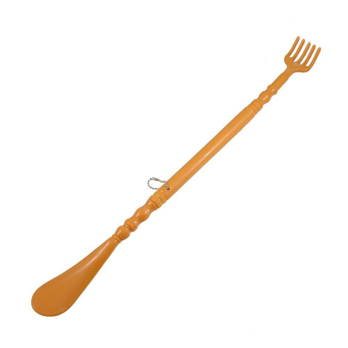 PoignéE en Plastique Brun Aide à Gratter le Dos 48 Cm 1