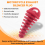 Muffler Pipe Exhaust Plug for Motorcycle 2 4 Stroke, Red 6