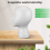Foam Mannequin Wig Head Display White 9