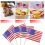 100 American Flag Toothpicks Party Cupcake Decoration Sandwich 7