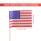 100 American Flag Toothpicks Party Cupcake Decoration Sandwich 9