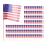 100 American Flag Toothpicks Party Cupcake Decoration Sandwich 1
