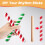 8 Pairs Classical Wood Claves Musical Percussion Instrument 6