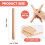 8 Pairs Classical Wood Claves Musical Percussion Instrument 10