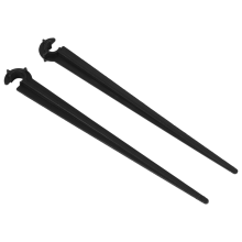 50 Pièces En Forme De C Support Tuyau D'Arrosage Goutte À Jardinage 4 / 7Mm Irrigation Au Goutte-À-Goutte Phsique Fixe Raccords D'Irrigation