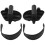 1Pair Exercise Bike Pedal Widened Bicycle With Straps 2