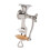 Full Stainless Steel Kitchen Tool Hand Operated Nut And Spice Grinder 3