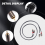 Rexlis 2 to Hifi Audio Cable Ofc Av Speaker Wire 1M 6