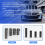 ZF6HP19 6HP21 Valve Body to Case Sleeve Seal Kit for Replace 9