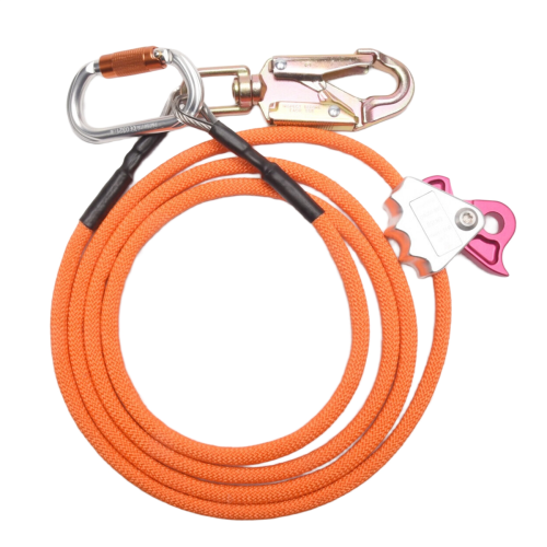Steel Wire Core Flip Line Kit Adjustable Climbing Positioning Rope 1