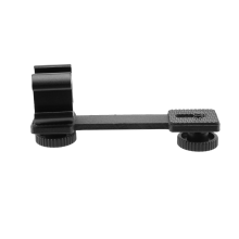 Adaptateur Universel de Support D'Extension Chaussure Froide Triple pour le Stabilisateur Cardan TéLéPhone DSLR LumièRe VidéO LED