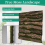 Simulation Tree Bark Home Sewer Decoration Fake Green-B 7