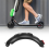 Garde-Boue ArrièRe pour S1 et PRO S3 Scooter éLectrique Pliant 9