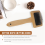 Tapestry Weaving Comb Macrame Slicker Brush Cotton Rope Open Knot 8