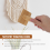 Tapestry Weaving Comb Macrame Slicker Brush Cotton Rope Open Knot 6