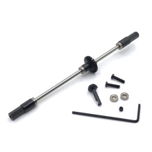 Metal Rear Axle Steel Gear Bridge Kit for MN D90 MN-90 1/12 RC Car