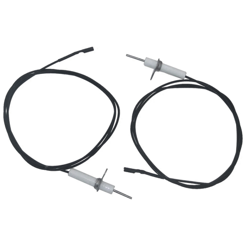 2Pc 38 Pouces Ignitor Wire & Ceramic Electrode Assembly, Allumage Can DIY Flexion pour Gas Plug 2