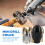 Drill Chuck Collet Set with Replacement Rotary Nut 5