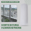 Plastic Chicken Wire Fence Mesh,Fencing White 6