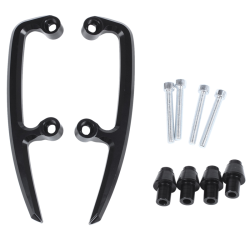 Rear Grab Bars Seat Pillion Passenger Rail Handle(Black) 1