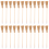24 Pcs Witch Broom Pencils for Halloween Broomstick Ballpoint 1