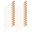 24 Pcs Witch Broom Pencils for Halloween Broomstick Ballpoint 3