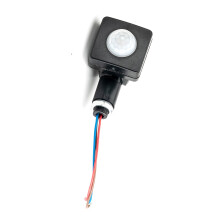 PIR Switch Ultrathin LED Light Outdoor Motion Sensor,12Mm Black