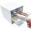 Makeup Organizer, Desk Organizer with 4 Drawers, White 7