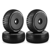 116Mm 1/8 Scale RC Tires 17Mm Hex Wheel and Tire,2