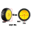 116Mm 1/8 Scale RC Tires 17Mm Hex Wheel and Tire,2 6