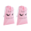 50Pcs Bags Plastic Makeup Bag with Black Drawstring 4