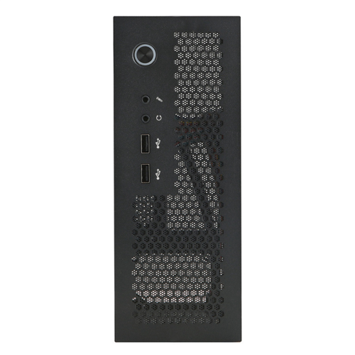 A09 HTPC BoîTier D'Ordinateur Mini ITX Châssis de PC Bureau USB2.0 Maison Noir 2
