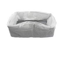 10 PièCes Filtre RéUtilisable pour ExcréMents Chat Mains Doublures D'ExcréMents Animaux Compagnie Sac Sable éLastique HygiéNiques Bac LitièRe L