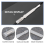 10Pcs 3D Printer Pin for BLTouch Push-Pin Smart Bed Leveling Sensor 10