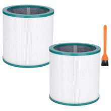 Lot de 2 Filtres Rechange pour Purificateur D'Air TP02 ModèLes Pure Cool Link TP01, TP02, TP03, BP01, AM11 Tour