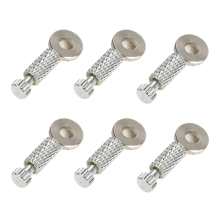6 Pièces Aiguille de Positionnement Suture en Cuir Outil Bricolage à Position Fixe 0-6mm