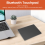 Pavé Tactile Bluetooth Gestes Multifonctions Trackpad Sans Rechargeable pour Ordinateur Portable IOS , Noir 5