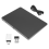 Pavé Tactile Bluetooth Gestes Multifonctions Trackpad Sans Rechargeable pour Ordinateur Portable IOS , Noir 4