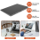 Pavé Tactile Bluetooth Gestes Multifonctions Trackpad Sans Rechargeable pour Ordinateur Portable IOS , Noir 6
