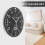 Altimeter Wall Clock Tracking Pilot Air Plane Altitude Home Decor 7