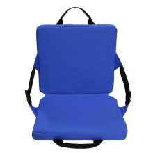 Chaise Pliante D'ExtéRieur Coussin de CarréE Stade Plage avec Dossier Camping RandonnéE